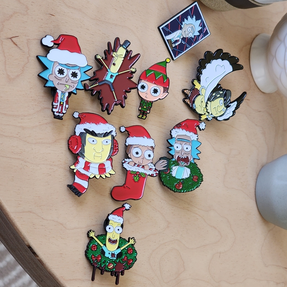 Rick and Morty Pins